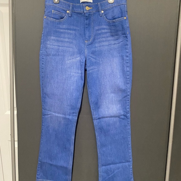 Tory Burch Lisa High Rise Crop Jeans - Picture 1 of 7